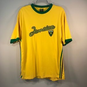 Casual Gear Jamaica Jersey Ringer Shirt